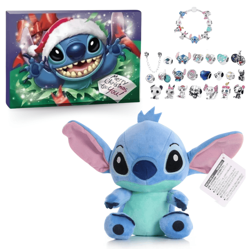 Calendário do Advento + Conta Surpresa Stitch